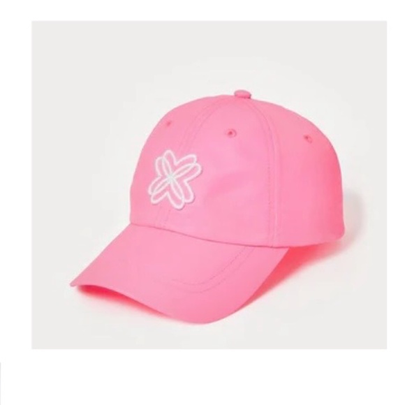 Lilly Pulitzer Embroidered Logo Run Around Hat in Rousseau Pink - New